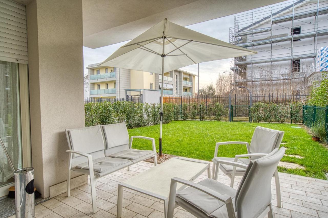 Caseospitali - Casa Azzurra, Incantevole Bilocale Con Giardino Cernusco Sul Naviglio Buitenkant foto